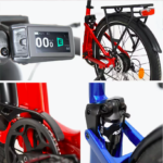 Vélo électrique urbain UB200B tout suspendu – moteur 250 W, batterie 720 Wh, autonomie jusqu’à 140 km – Image 4