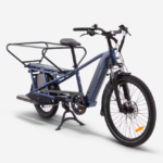 Vélo cargo électrique longtail E-THREE 500 – batterie 711 Wh, moteur 60 Nm