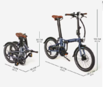 Vélo pliant électrique 20" E-FOLD 900 – moteur 250 W, batterie 252 Wh, autonomie 55 km – Image 6