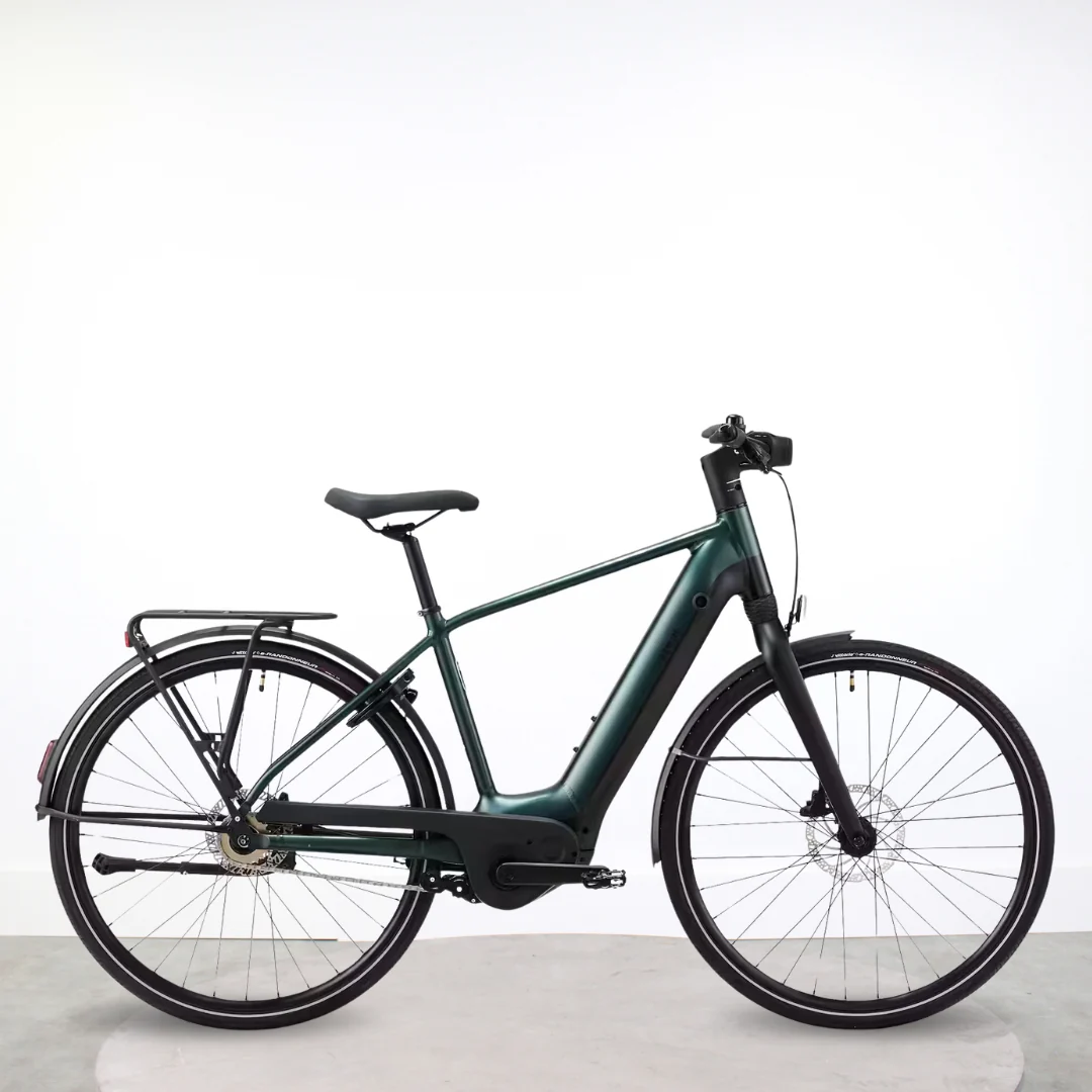 Btwin 920 E LW OWURU 2025 – Vélo de ville électrique cadre haut 600 Wh moteur automatique