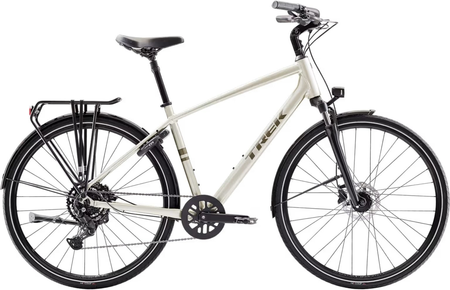 d2 Vélo Trek Verve Equipped 2026, Shimano CUES 9 vitesses, freins hydrauliques – Image 1